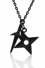 Naruto Kunai ve Shuriken Kombin Kolye Minato Kolye - Görsel 2