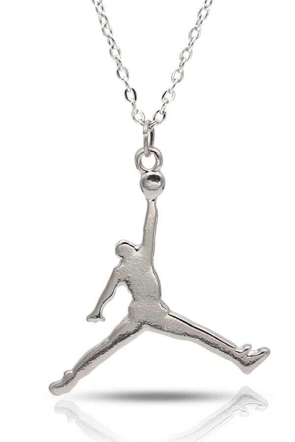 NBA Michael Jordan Smaç Kolye