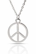 Barış İşareti Sembol Peace Kolye