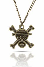 One Piece Kurukafa Korsan Luffy Anime Kolye - Görsel 3