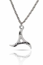 Naruto Anime Shuriken Konoha Kolye - Görsel 4