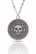 Karayip Korsanları Para Kolye Jack Sparrow Madalyon Kolye
