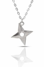 Japon Shuriken Ninja Kolye