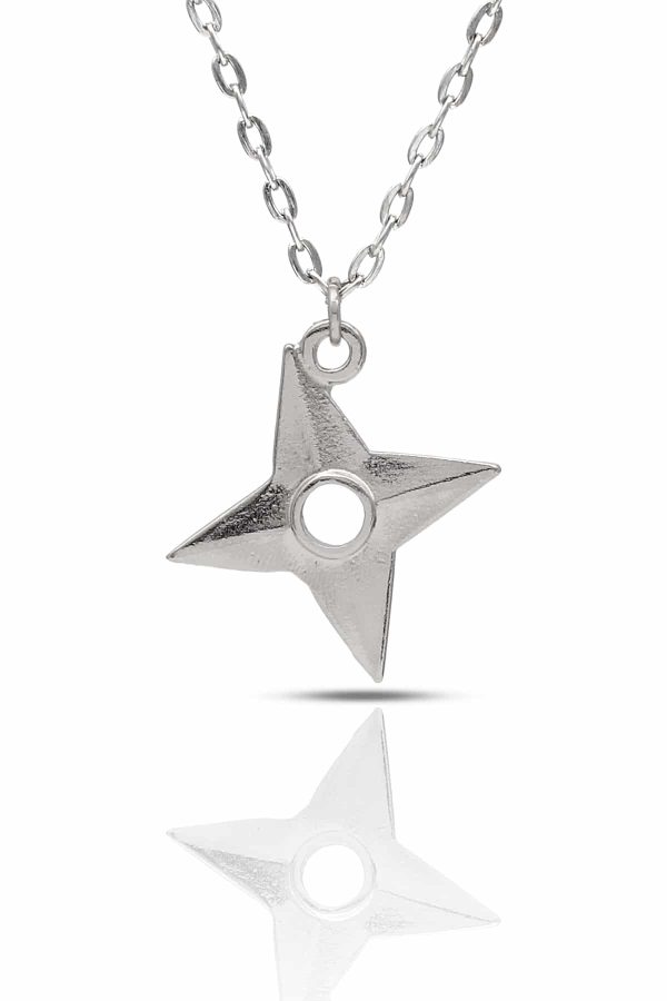 Japon Shuriken Ninja Kolye