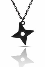 Japon Shuriken Ninja Kolye - Görsel 3