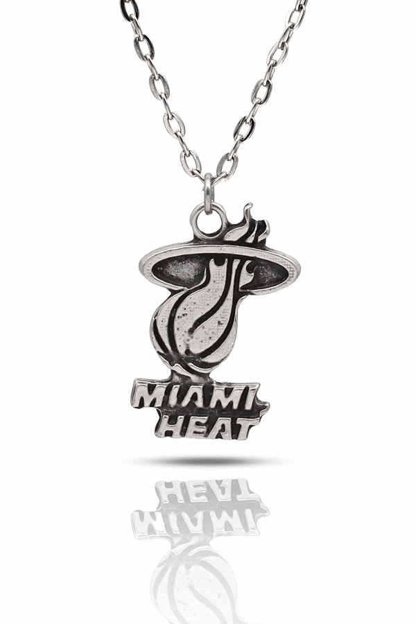 Miami Heat NBA Takım Figürlü Kolye