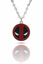 Deadpool Maske Kolye Kırmızı