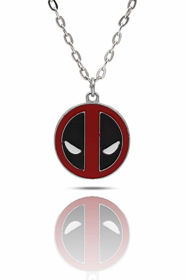 Deadpool Maske Kolye Kırmızı