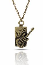 Duvardaki Elektro Gitar Kolye - Görsel 2