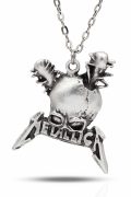 Metallica Topuz Kurukafa Fan Kolye