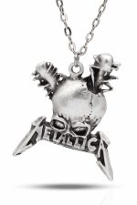 Metallica Topuz Kurukafa Fan Kolye