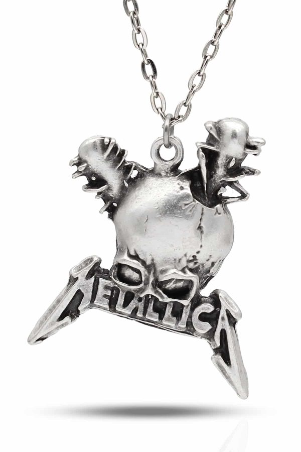 Metallica Topuz Kurukafa Fan Kolye