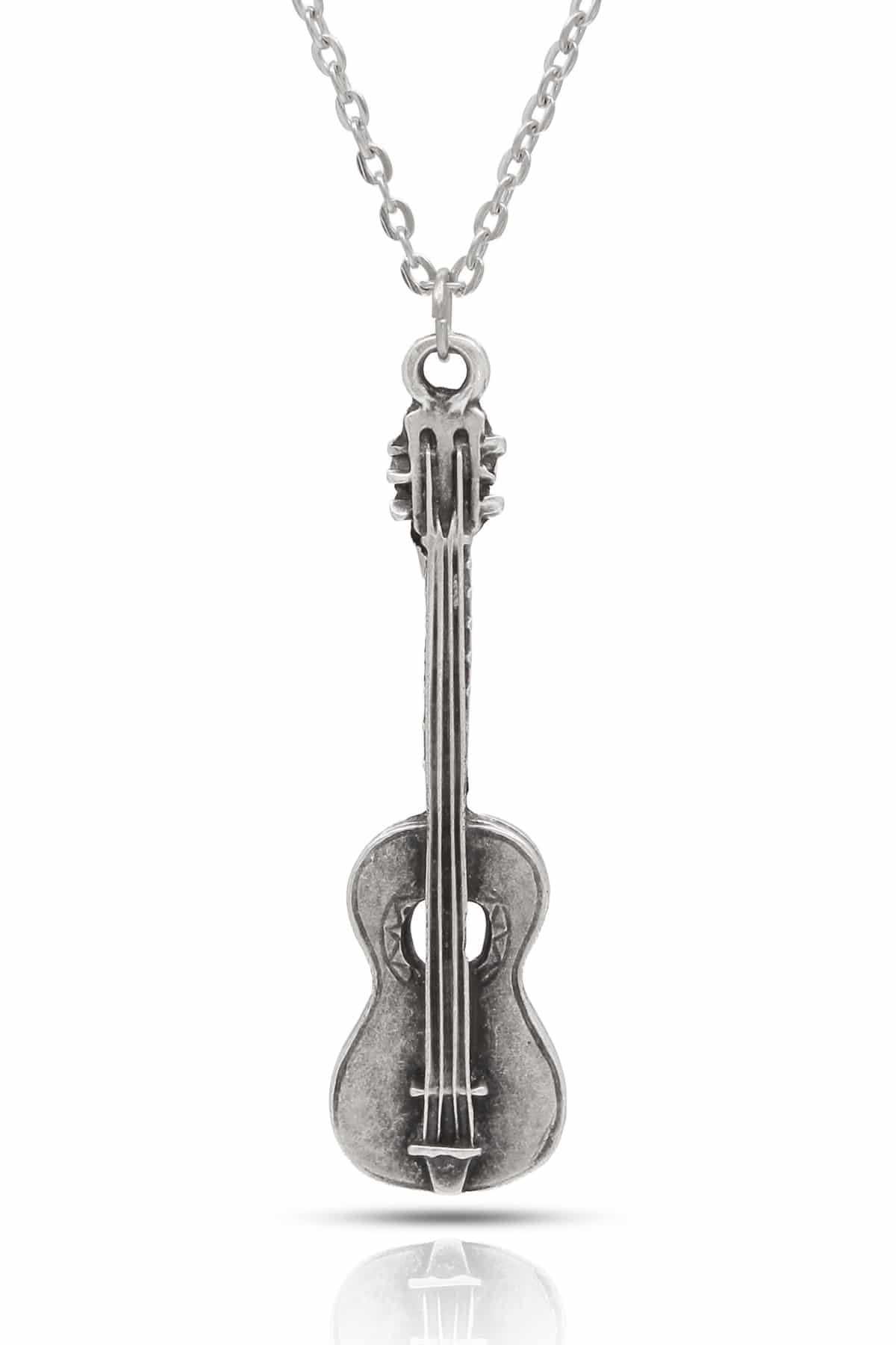 BKL00126AGM1_1 Klasik Gitar Kolye İspanyol Gitar Kolye - Görsel 1