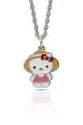 Şapkalı Hello Kitty Kolye